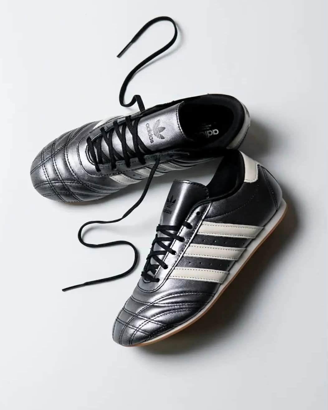 adidas Taekwondo金属银开箱|复古跆拳道薄底休闲鞋全方位解析